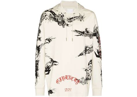 givenchy gothic oversized hoodie|givenchy hoodie for women.